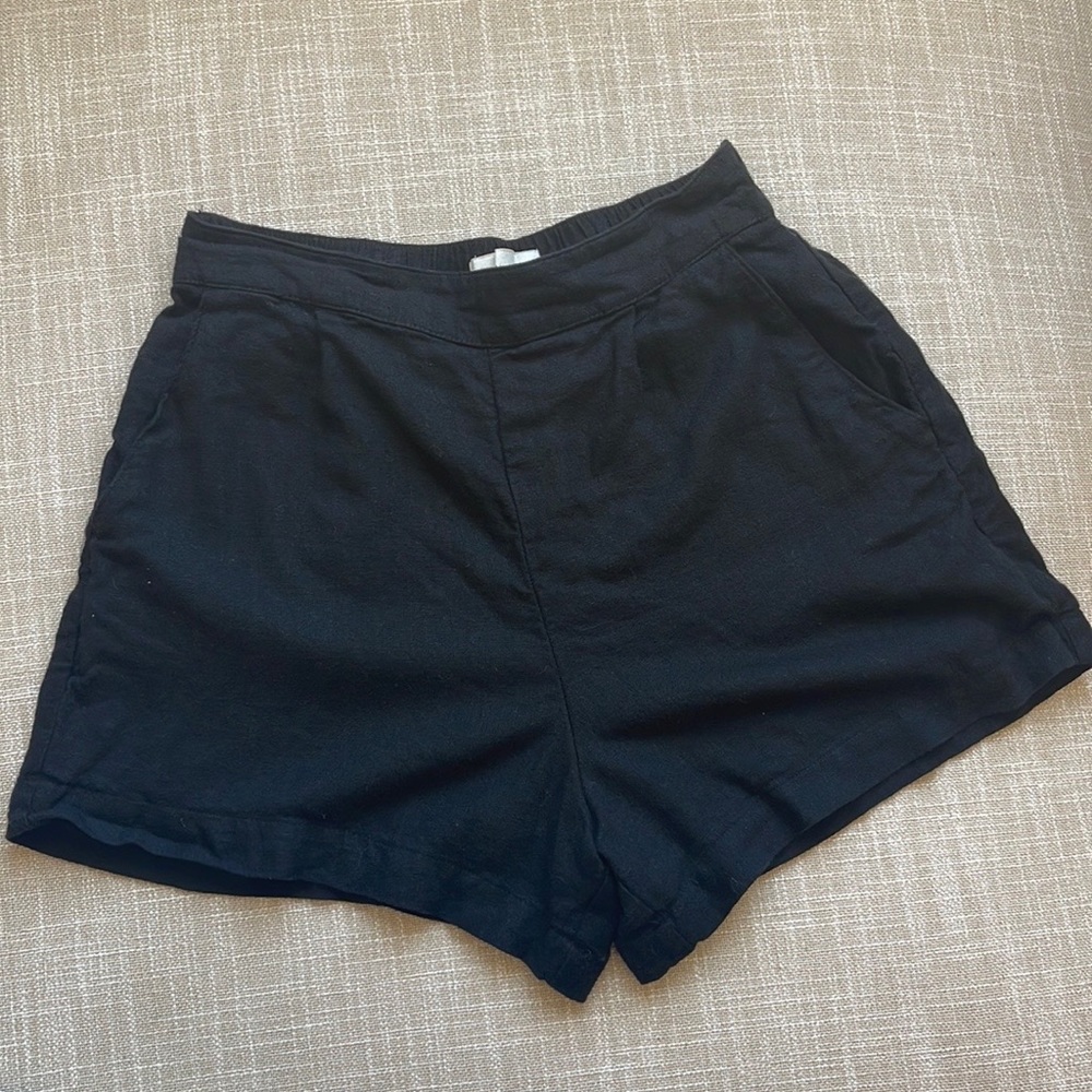 Abercrombie & Fitch pull on shorts linen size S